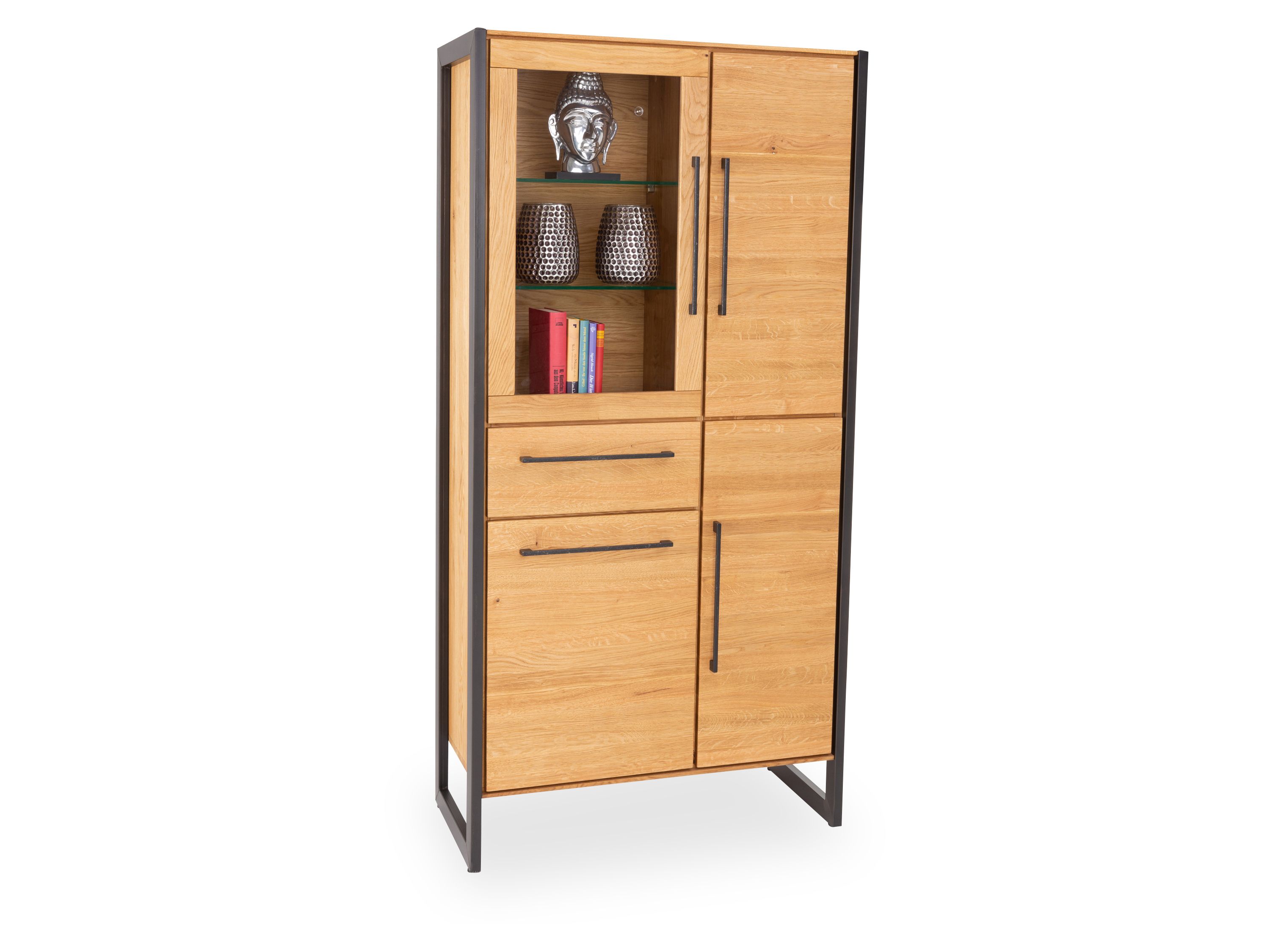 Vitrine VALMONDO NAMUR (BHT 93x188x42 cm) 999915