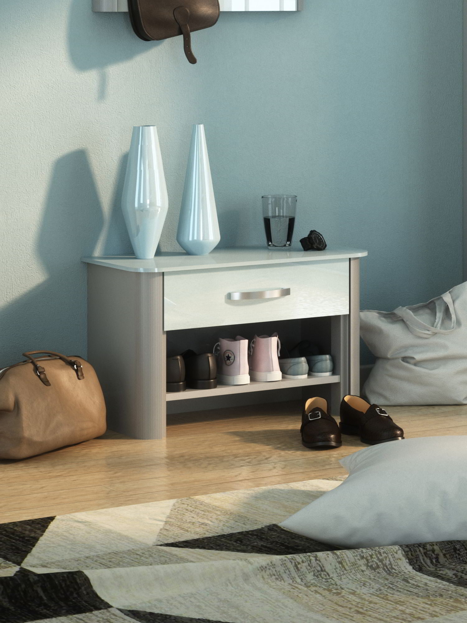 Bank Arredokit MELODIE 61 (BHT 71x46x34 cm) 931131