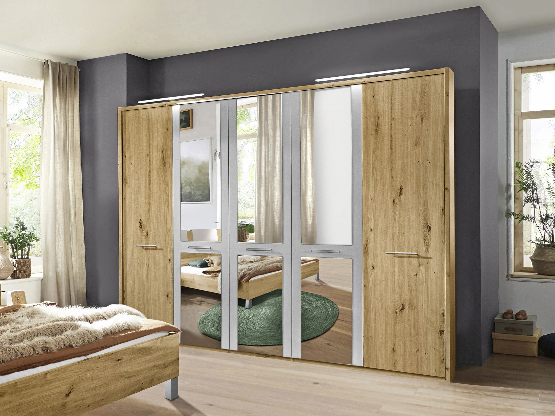 Kleiderschrank Rolf Weber WERNECK (BHT 250x216x58 cm) 999972