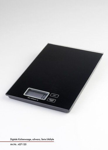 Küchenwaage JUSTINUS (BHT 16.50x23x2.80 cm) 926310