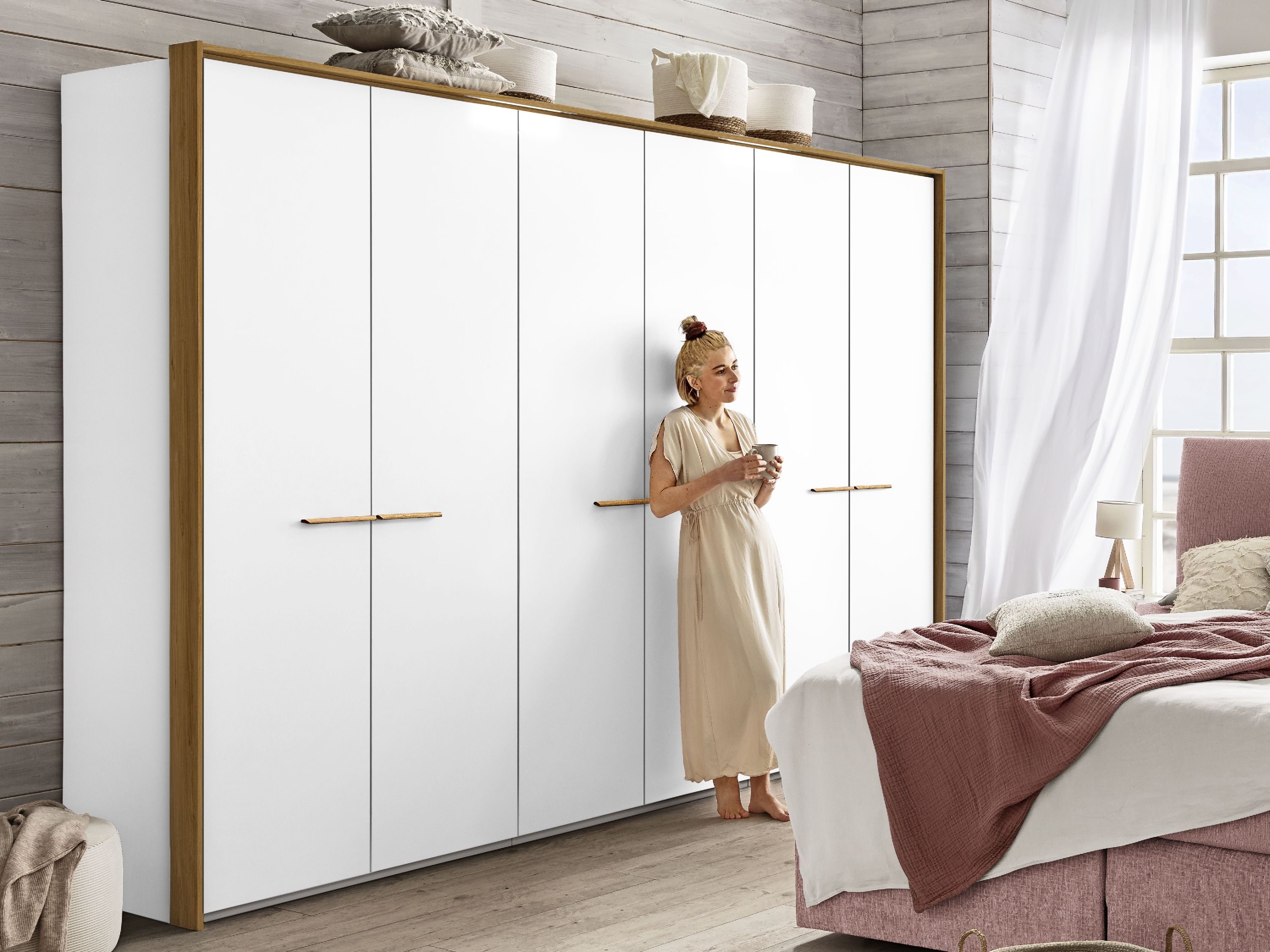 Kleiderschrank SANSIBAR USEDOM (BHT 301x223x64 cm) 999974