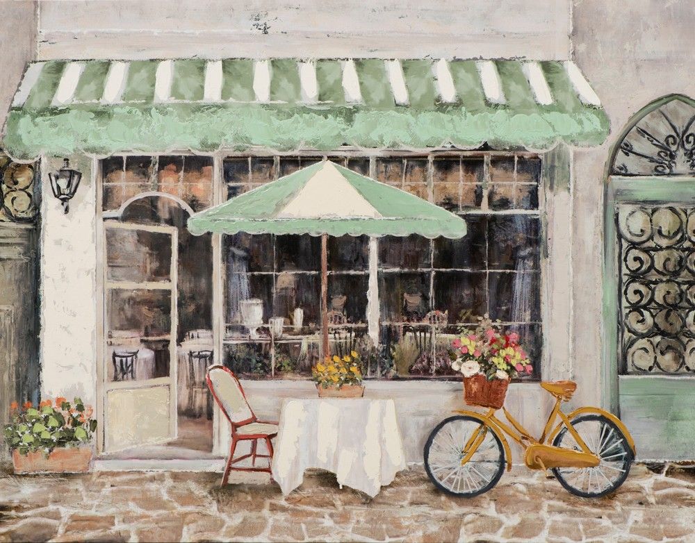 Sonstige Keilrahmenbild STRAßENCAFÈ (LB 70x90 cm) 1839348