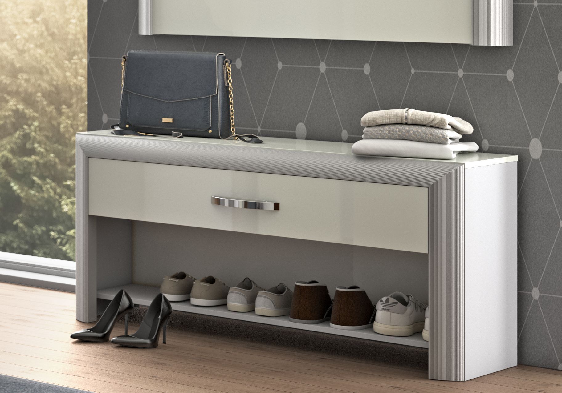 Bank MONDO ENTRY (BHT 93x51x35 cm) 999922