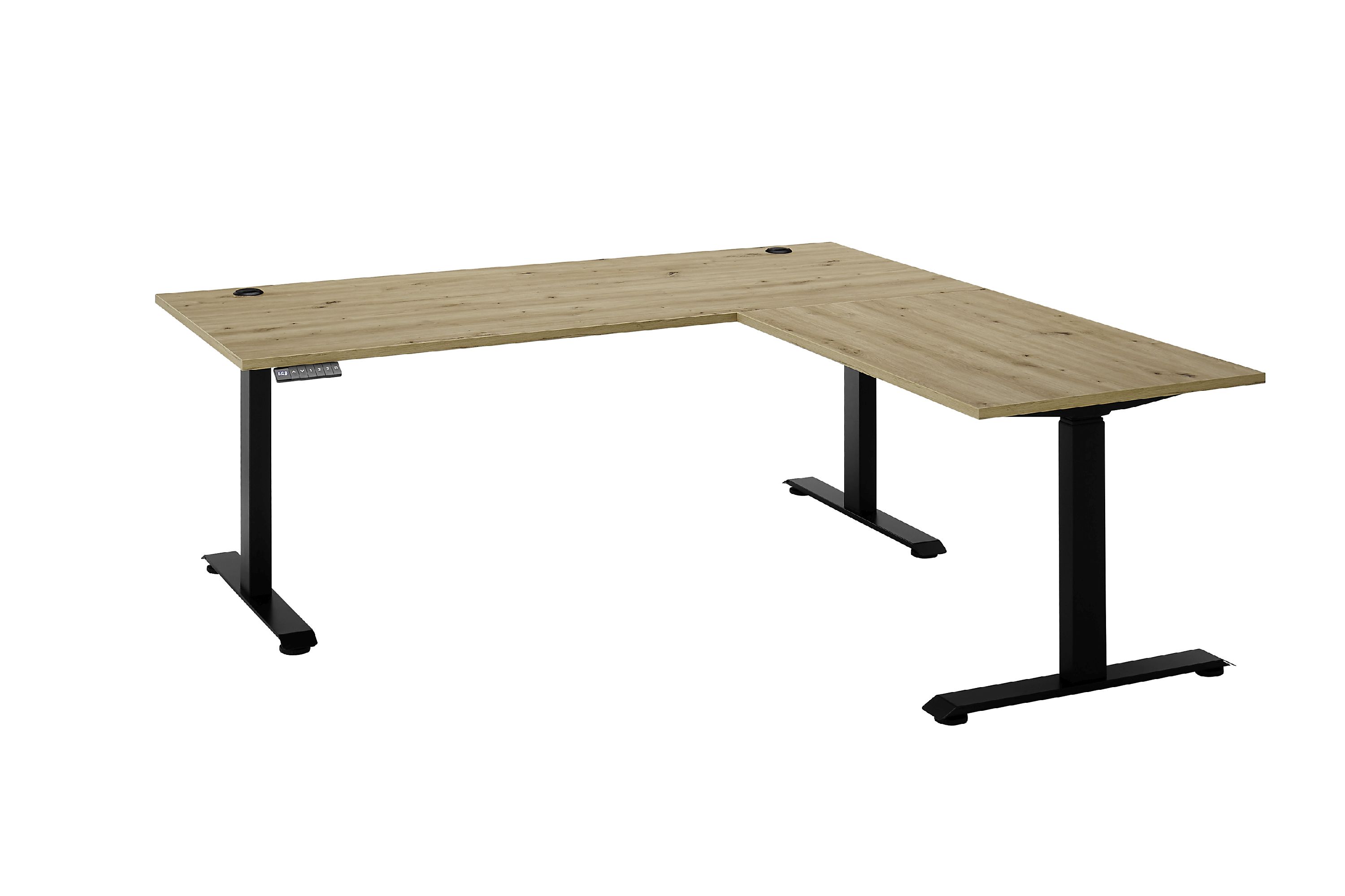 Schreibtisch HARPER BIRCHES (BB 180x177 cm) 999971