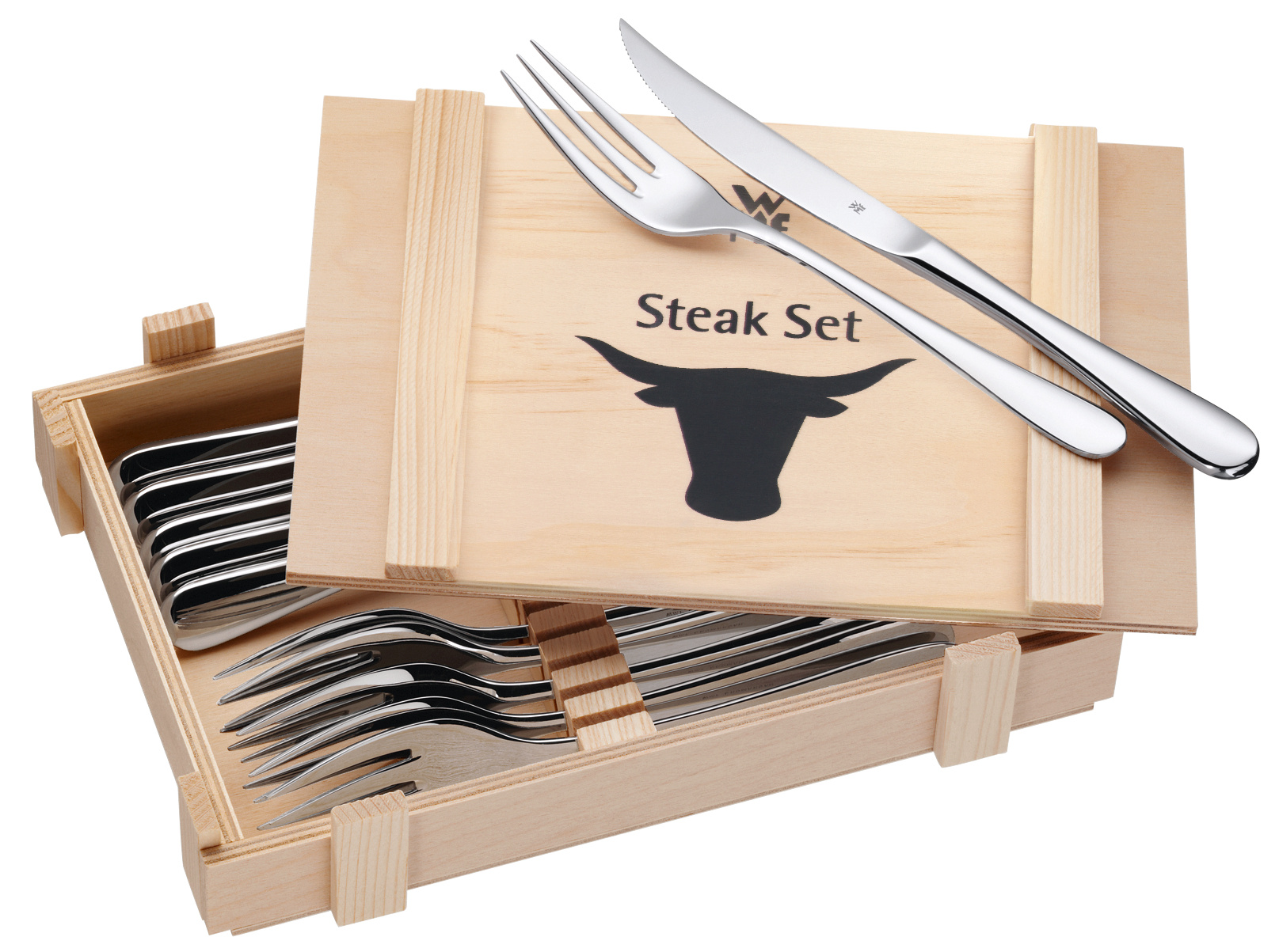 Steakbesteck WMF (LBH 27x18.20x5.20 cm) 5753929
