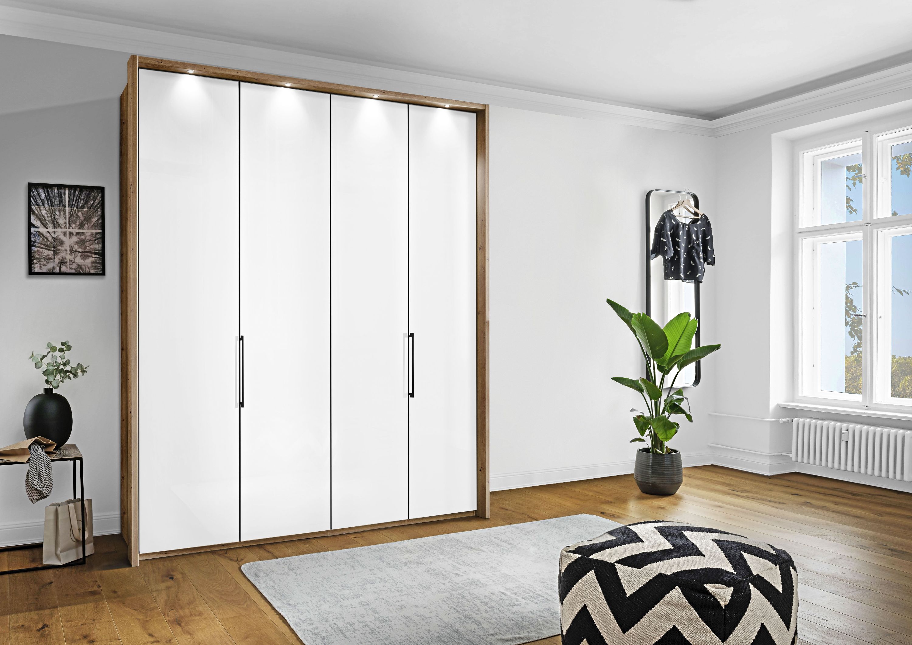 Kleiderschrank MONDO CLIVO1000 (BHT 200x58x216 cm) 999922