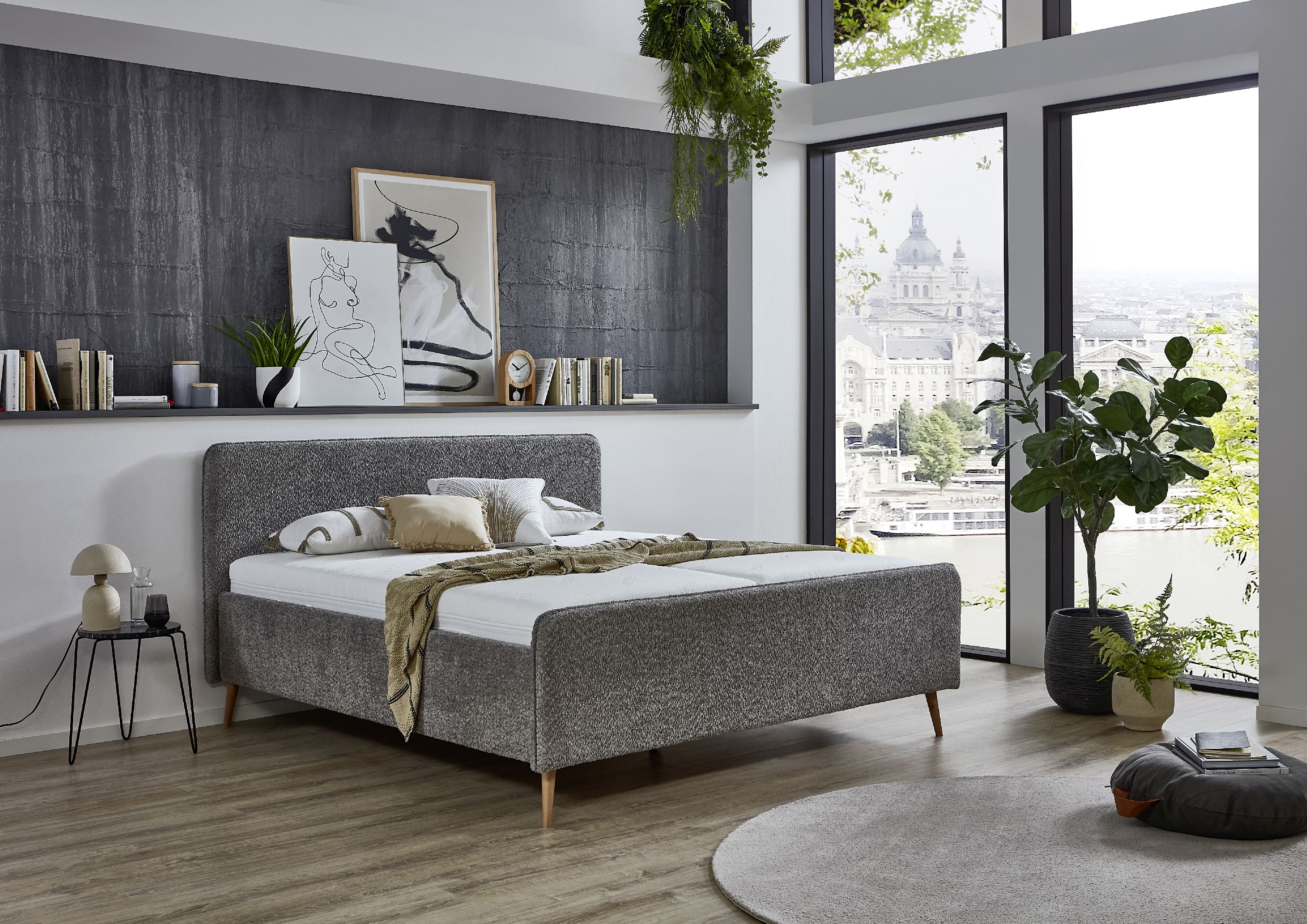 Polsterbett HARPER SELMA (LF 160x200 cm) 999971
