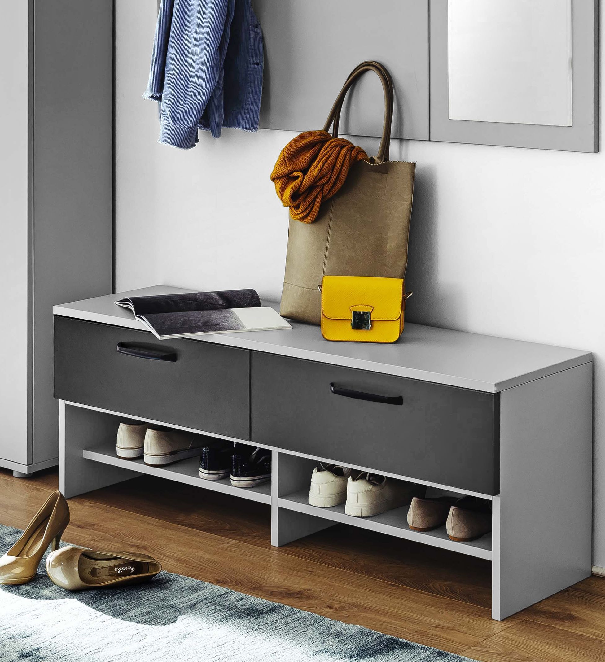 Garderoben-Bank vito POLYGON (BHT 120x45x36 cm) 999923