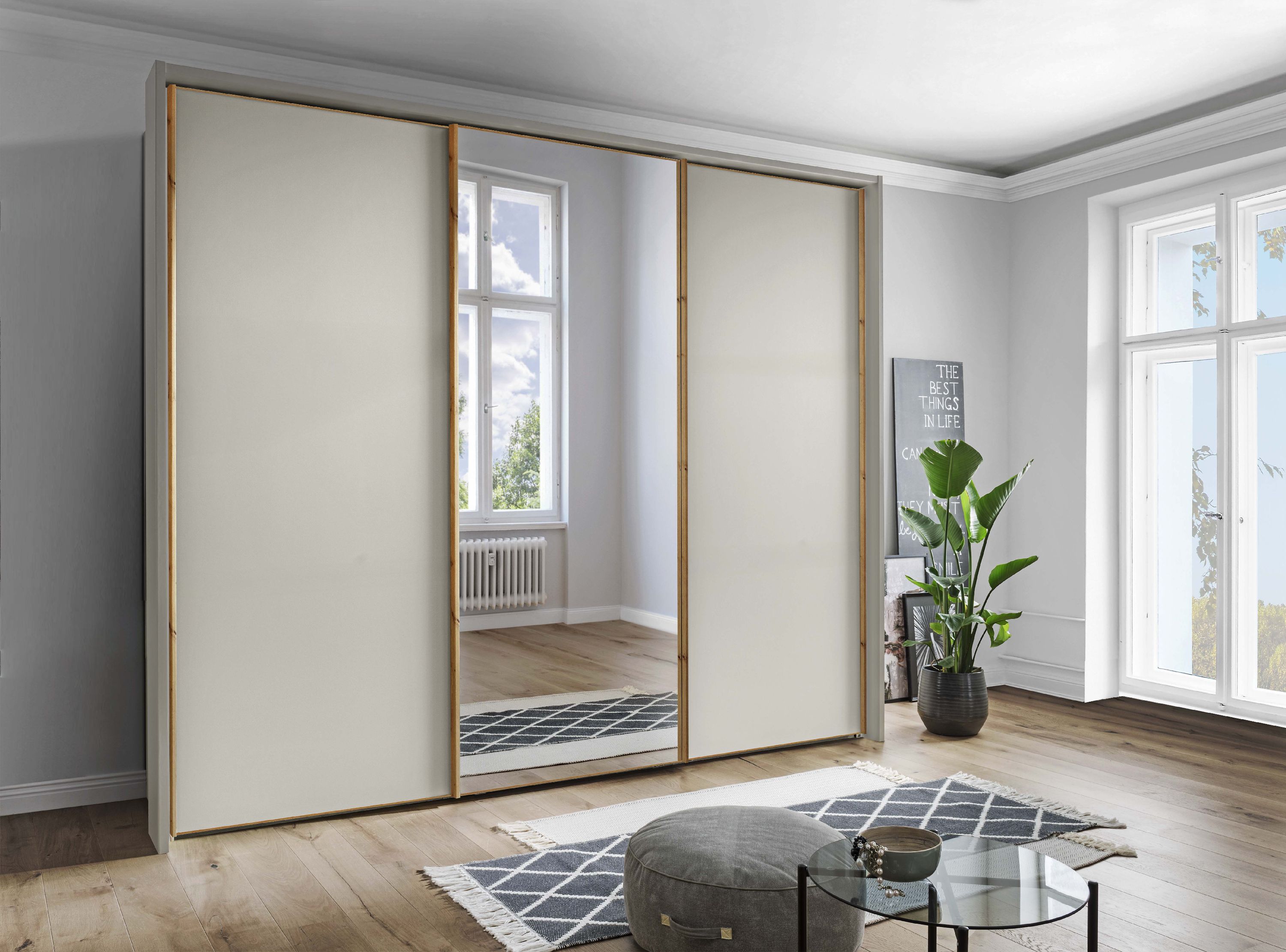 Kleiderschrank SANSIBAR AALBORG (BHT 250x217x67 cm) 999974