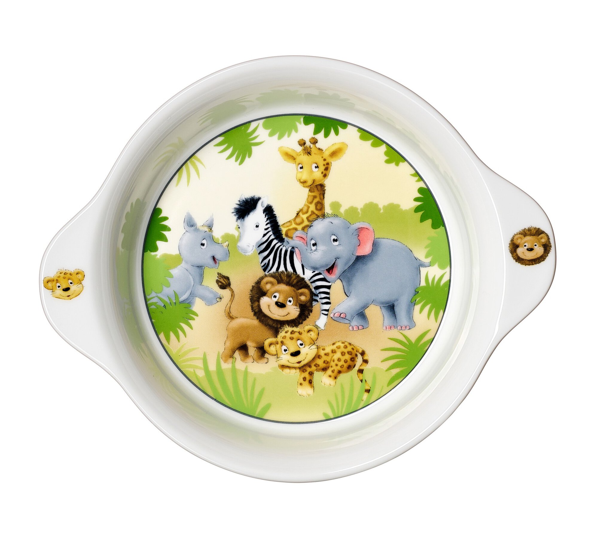 Ritzenhoff & Breker Schale mit Griff AFRIKATIERE (BHT 22x5x18 cm) 928841