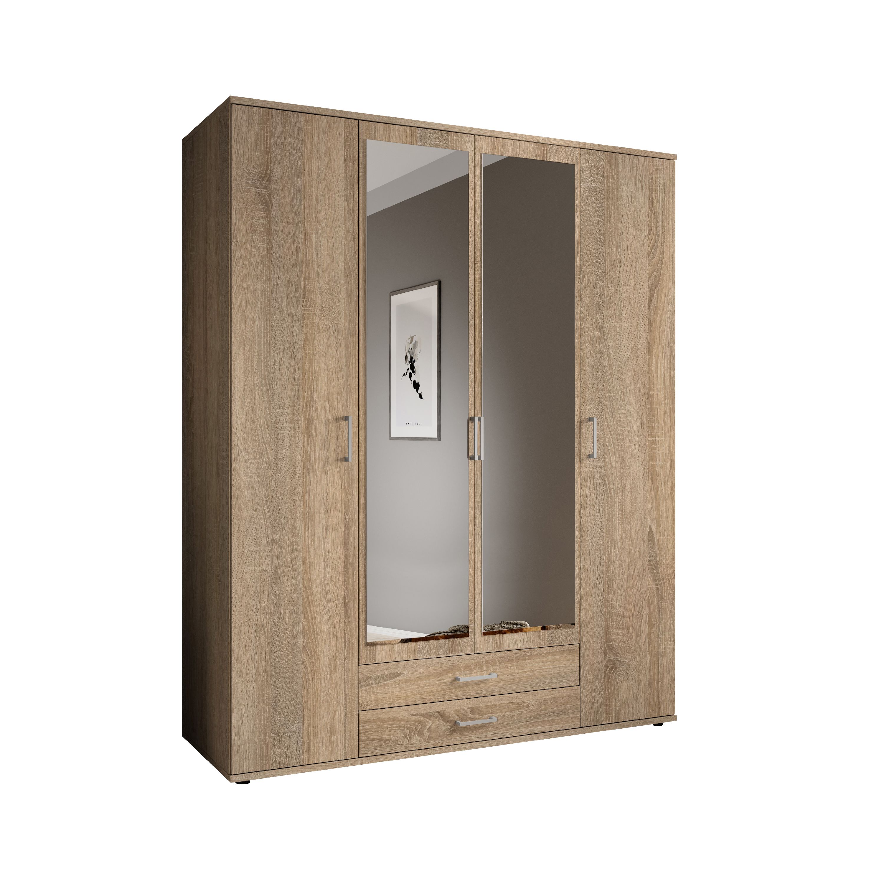 Kleiderschrank HARPER BREST (BHT 160x196x54 cm) 999971