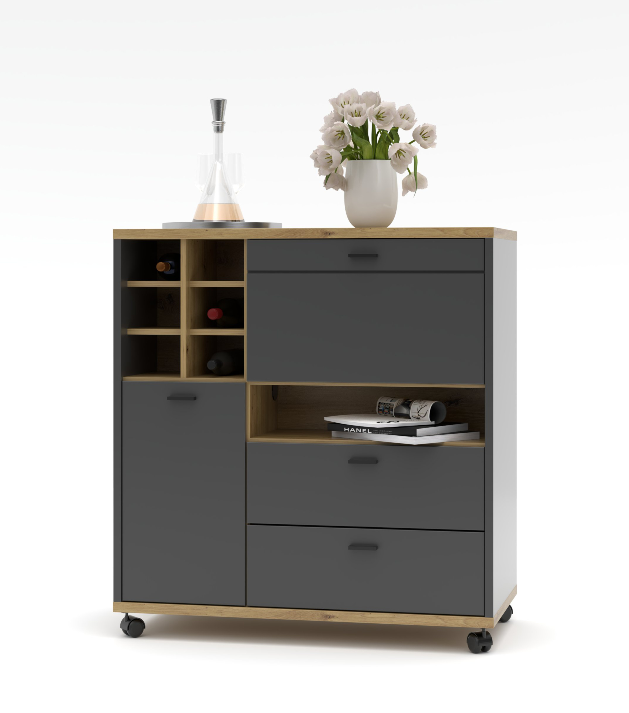 Raumteiler HARPER WILLIAMS (BHT 105x112x53 cm) 999971