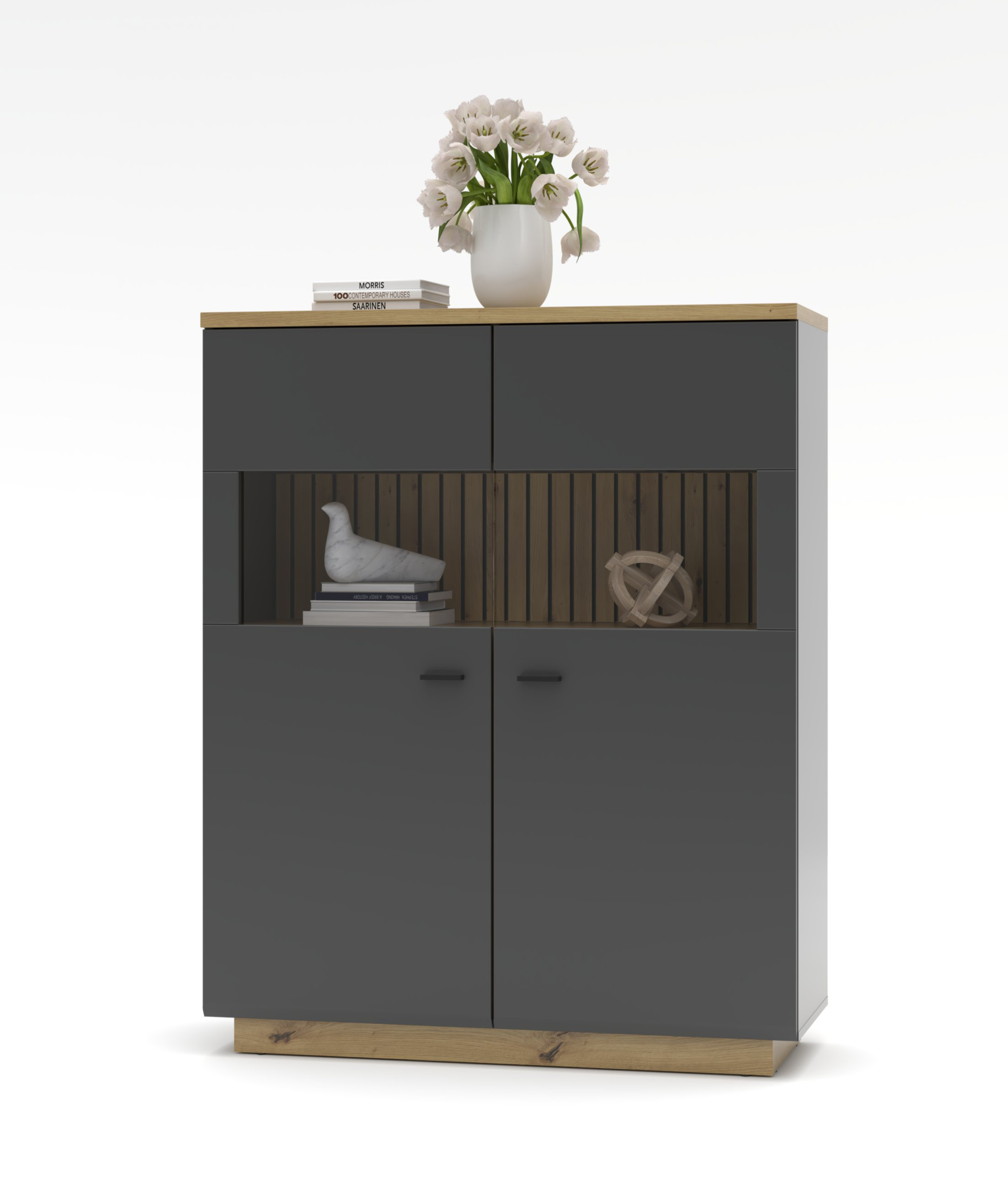 Highboard HARPER WILLIAMS (BHT 110x137x40 cm) 999971