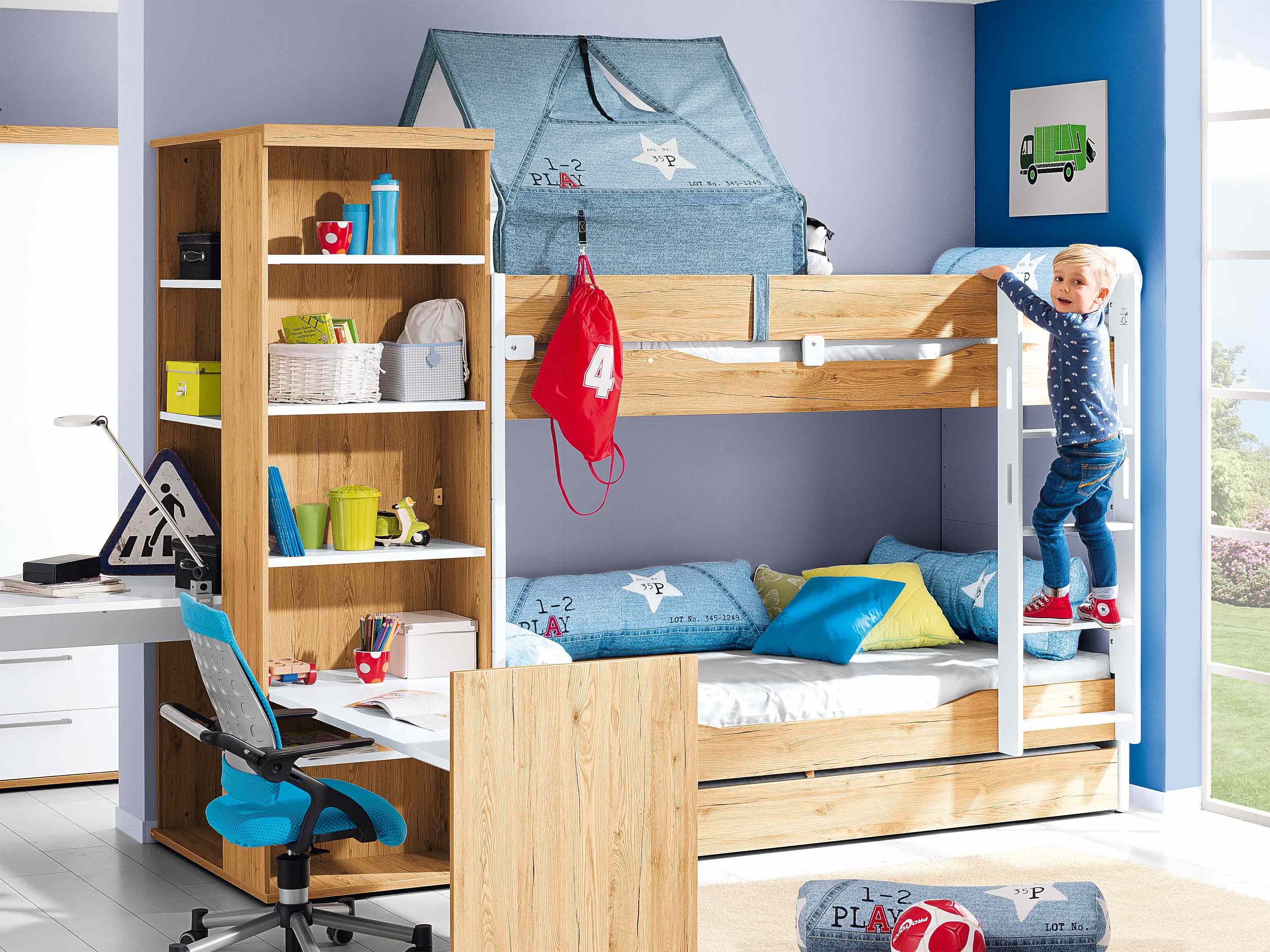 Etagenbett PAIDI FIONN (BHT 206.10x160.80x105.30 cm) 916765